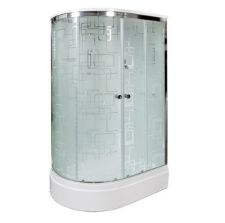 Душевая кабина Deto ЕМ2712R с гм. и эл. 120х80х220 см